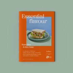 Ryan Riley Essential Cookbook, with recipes to help anyone experiencing changes to taste & smell as a result of cancer & struggling through the cost of living crisis.