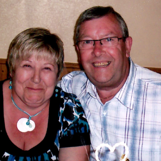 A photo of Janice and Eddie, Big C service users