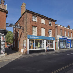 A photograph of the outside of the Big C Dereham shop