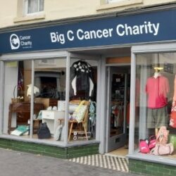 Big C charity shop in Fakenham