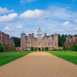 The outside of Blickling Hall